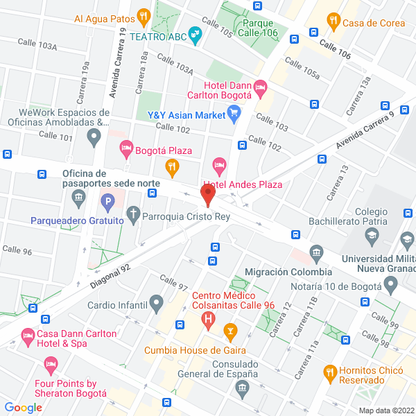 Map of Hammer Merchand Ising Ltda.