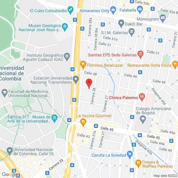 Map of Cool Gray Publicidad S.A.S.