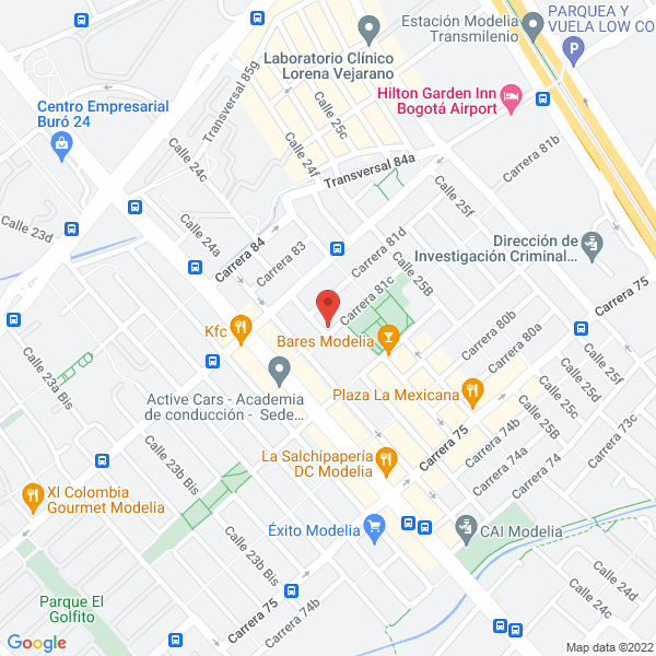 Map of Trataraguas Y Tecnologia S.A.S.