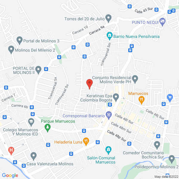 Map of Ferreteria Y Quimicos S.A.S.