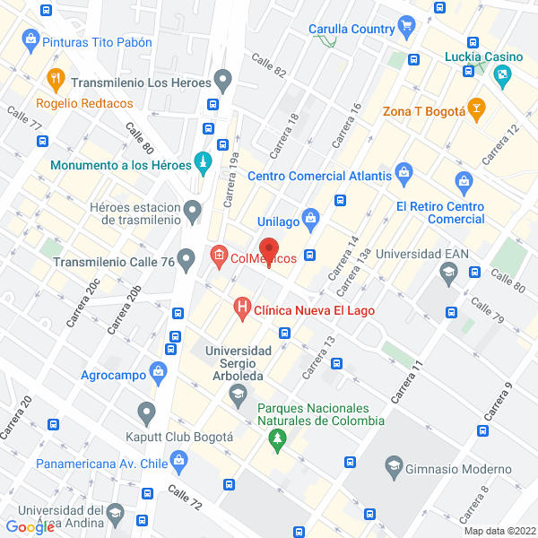 Map of Bomba Estéreo S.A.S.