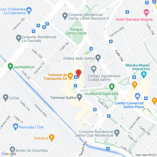 Map of Hrg Seguros Ltda.