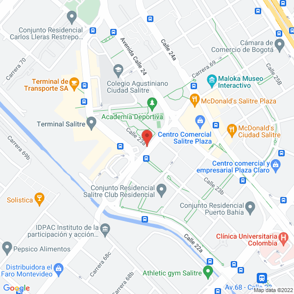 Map of Sutrans S.A.
