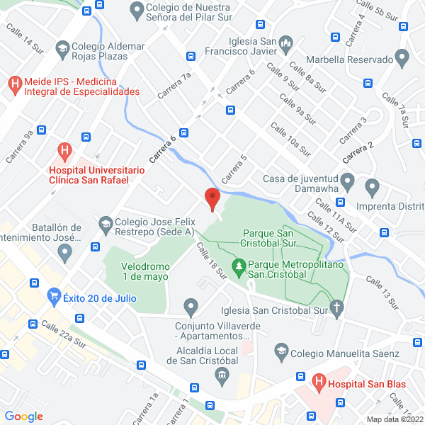Map of Korex Group S.A.S