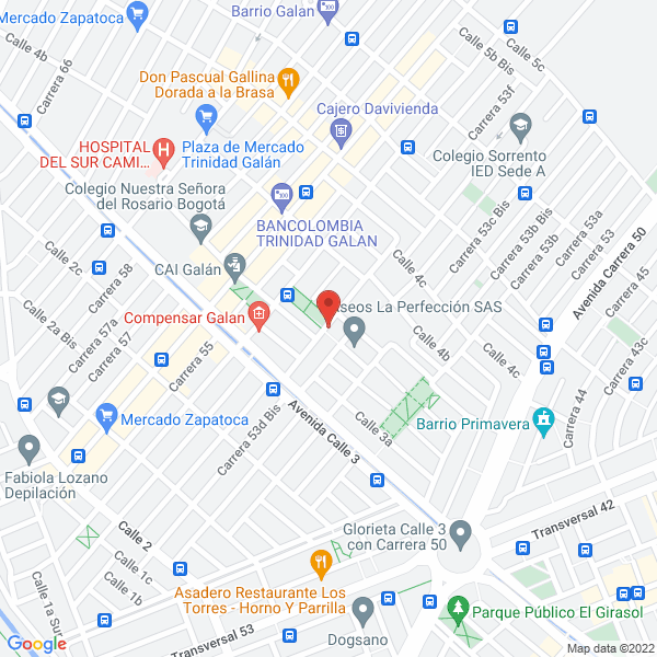 Map of Los Andes Corporacion Ltda.