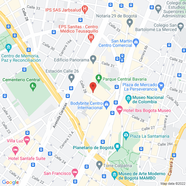Map of Health Consultores S.A.S.