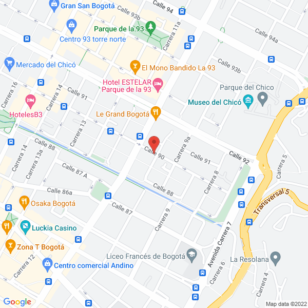 Map of Soto Pombo S.A.S.