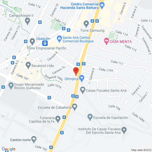 Map of Sam Soluciones