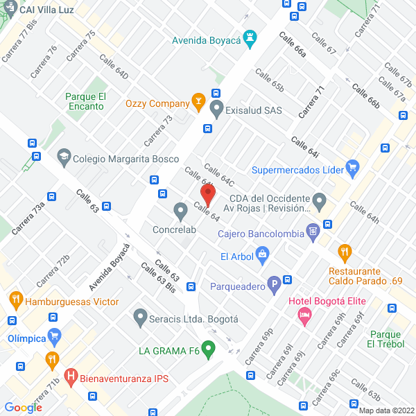 Map of I & M Ingeniería Ltda.