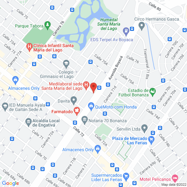Map of Carmen Cristina Skinner