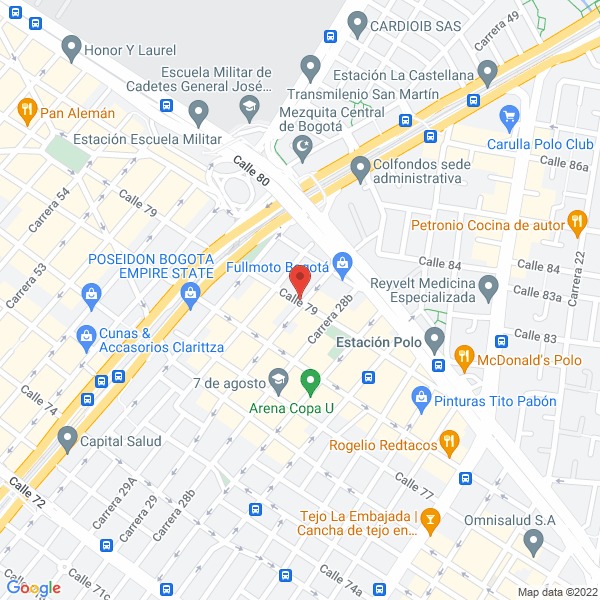 Map of Vission Digital S.A.S.
