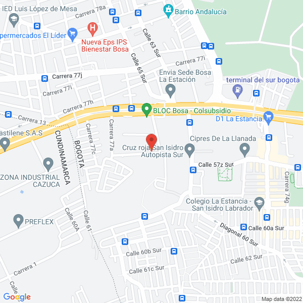 Map of Industrias Plásticas Velbohor Ltda.