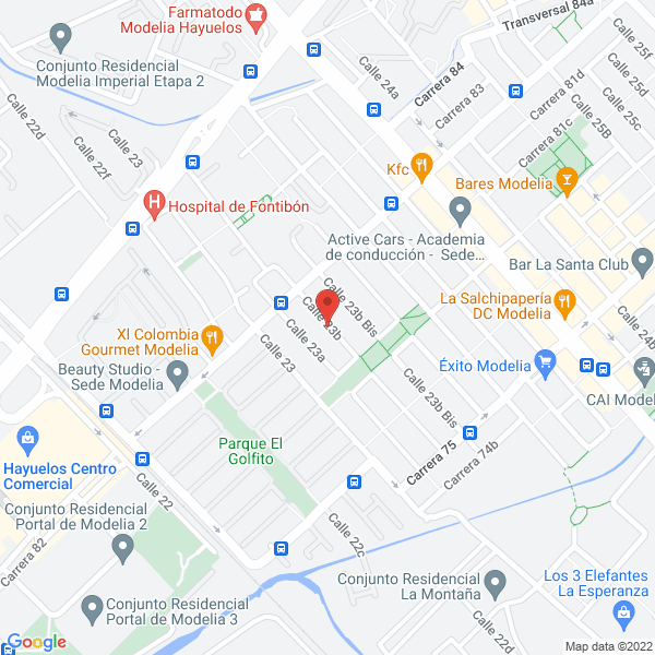 Map of Gimnasio Santo Angel