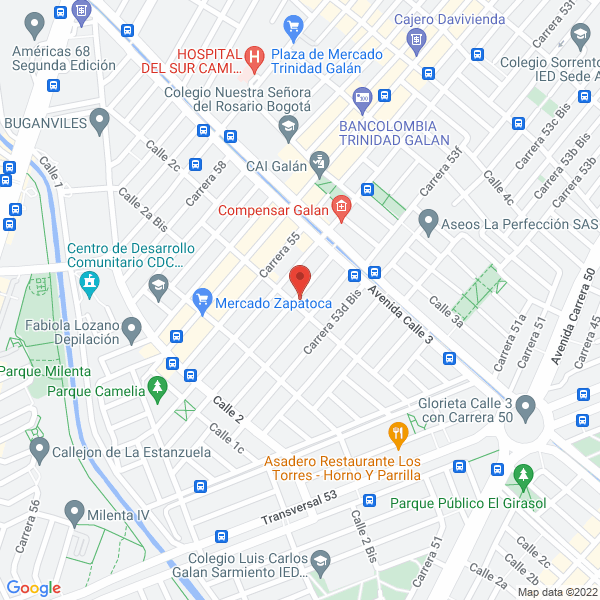 Map of Galy Impresores S.A.S.