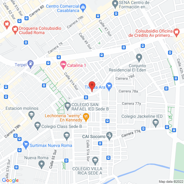 Map of Torin S.A.S.