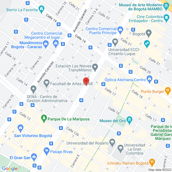 Map of Torres Guarín Y Cía. Ltda. Asesores De Seguros