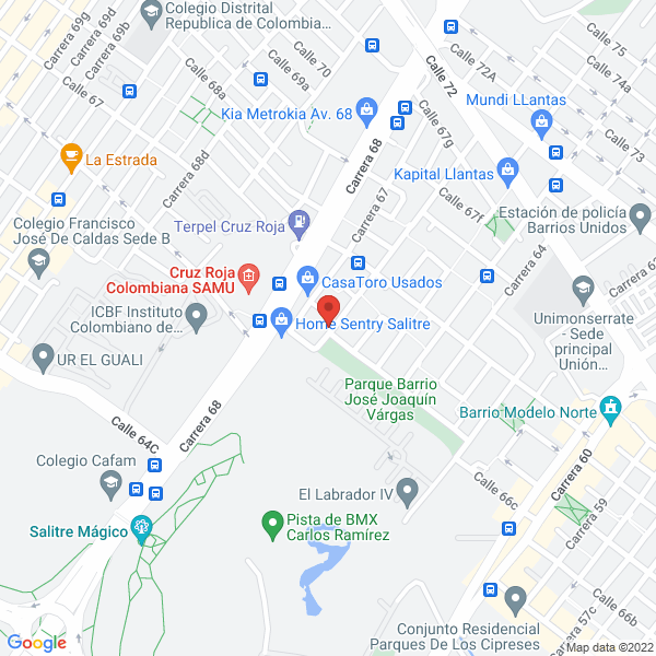 Map of Seguridad Lagus Ltda.