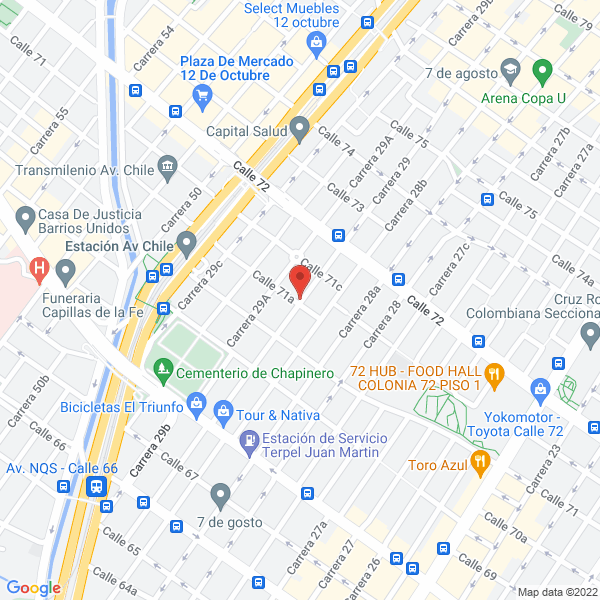 Map of Segvir Ltda.