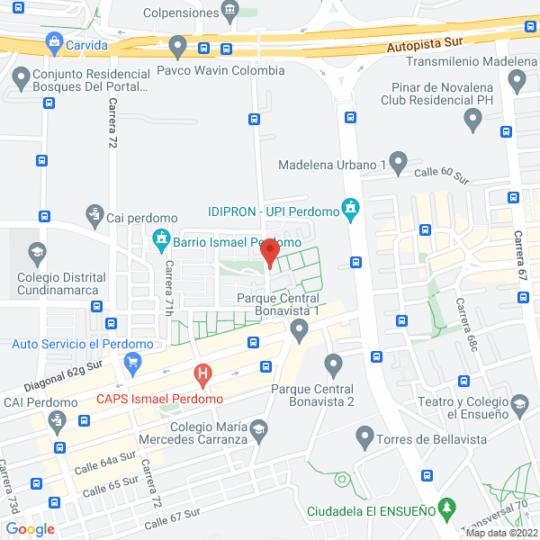 Map of Sei Soluciones Empresariales Integrales S.A.S.