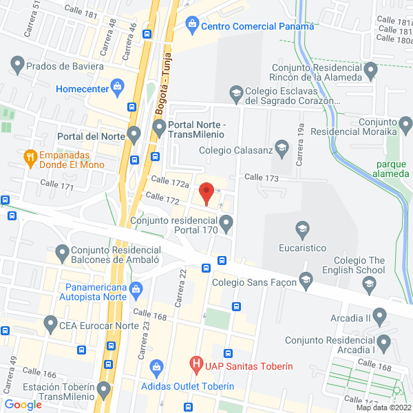 Map of Selva Húmeda Ltda.