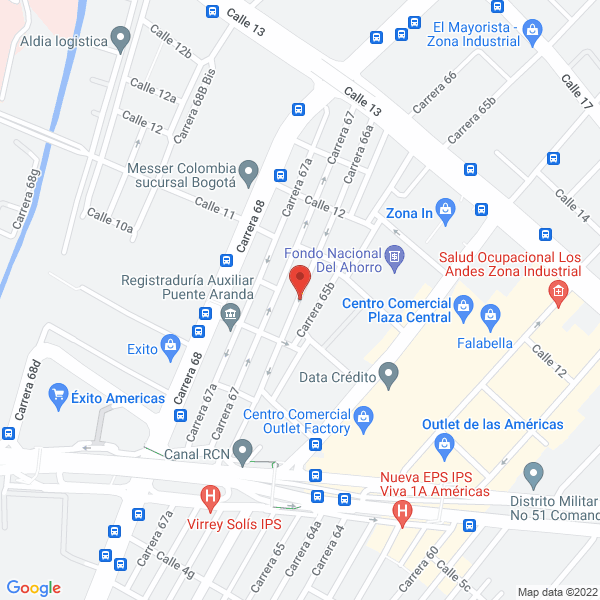 Map of Sumiempack S.A