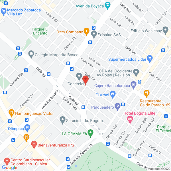 Map of Restaurante J.G.