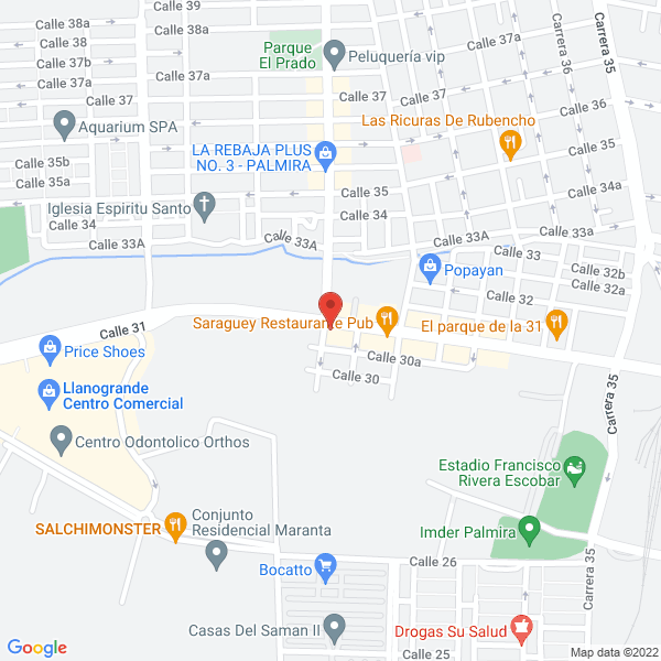 Map of Restaurante La Caracola