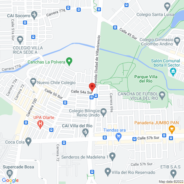 Map of Taller Gaviria M.