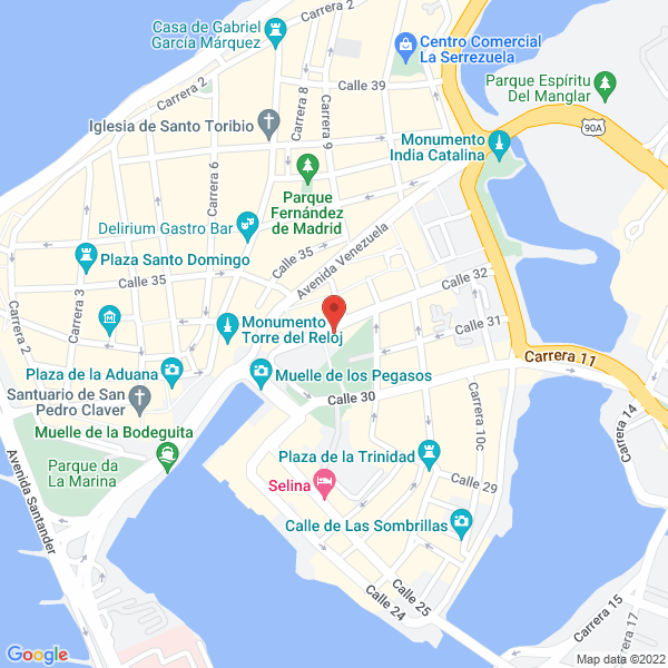 Map of Viesco Ltda.
