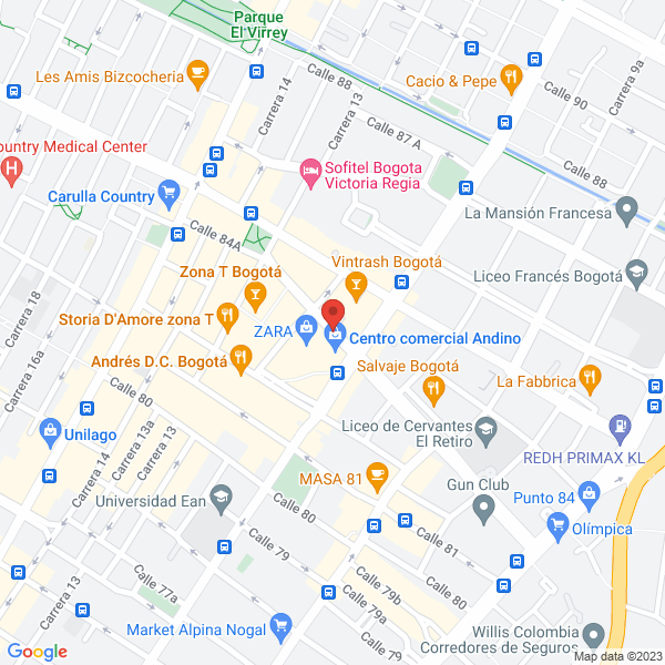 Map of Villegas Editores S.A.