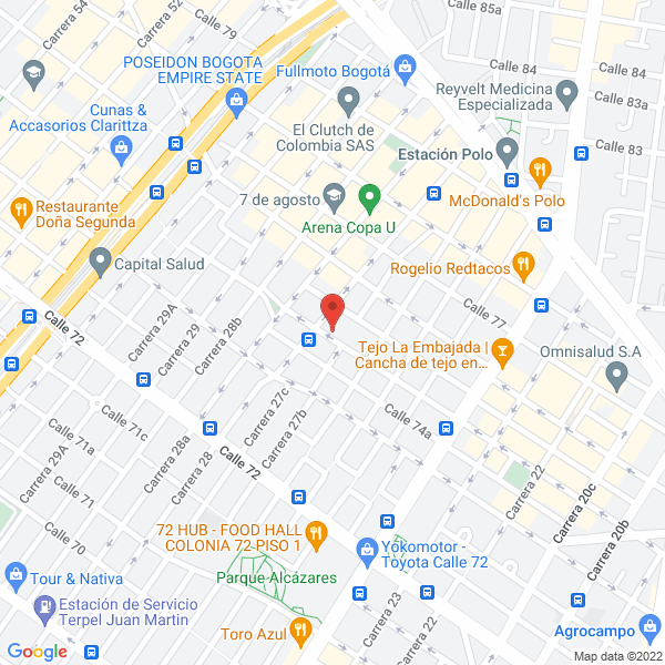 Map of Te Servimos S.A.S.