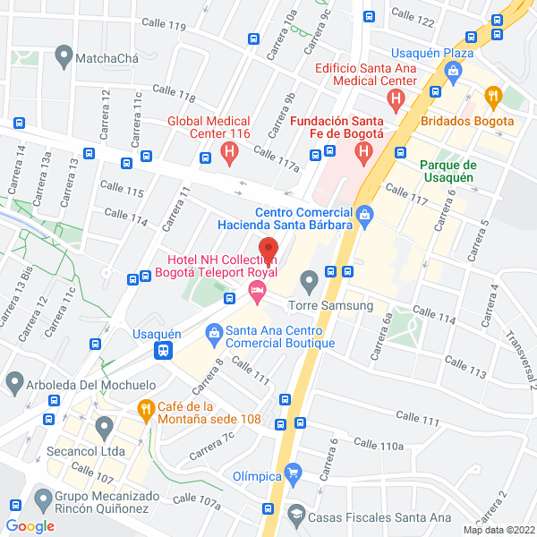 Map of Team Logistics Services S.A.S.