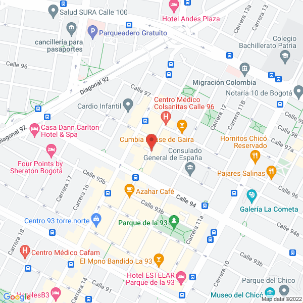 Map of Teamsourcing De Colombia Cia Ltda