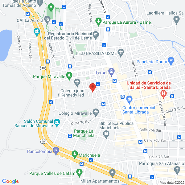 Map of Trío El Recuerdo