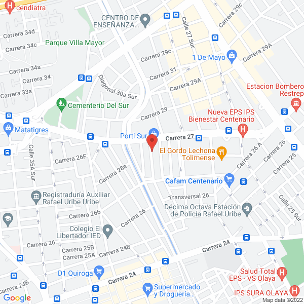 Map of Viajes Especiales S.A.