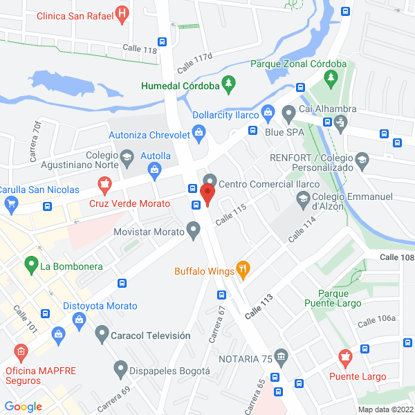 Map of Telvinet Ltda.