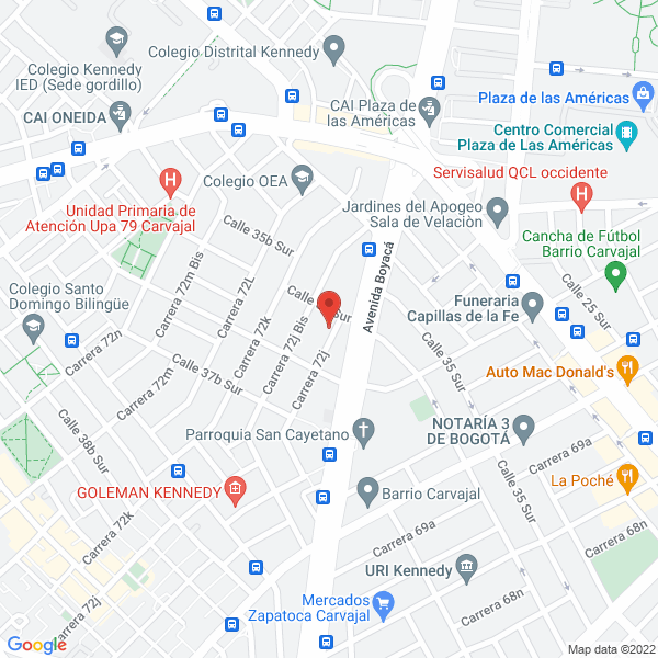 Map of Temac Leather Ltda.