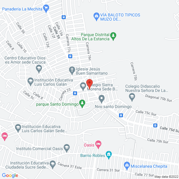 Map of Sydicol S.A.S