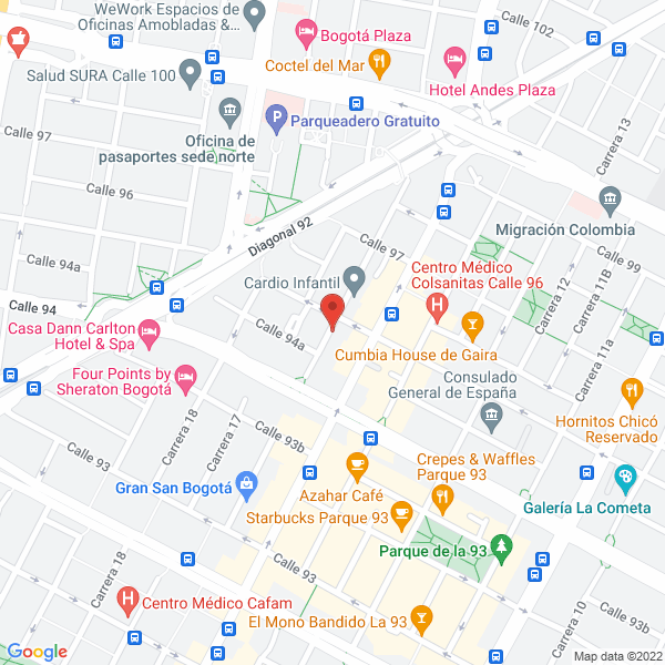 Map of Syg Empresarial S.A.S.