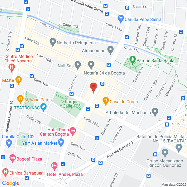 Map of Syogra Colombia S.A.S