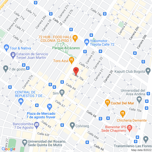 Map of Viganego Ltda.