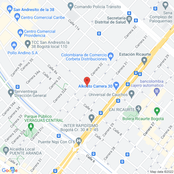 Map of Talleres El Pistón