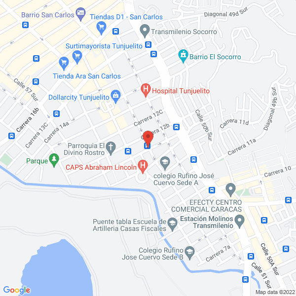 Map of Carrocerías & Remolques Pachón S.A.S.