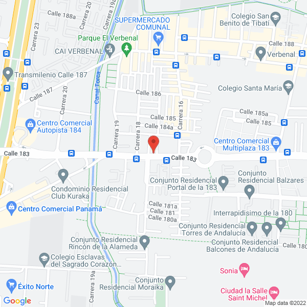 Map of Talos Ltda.