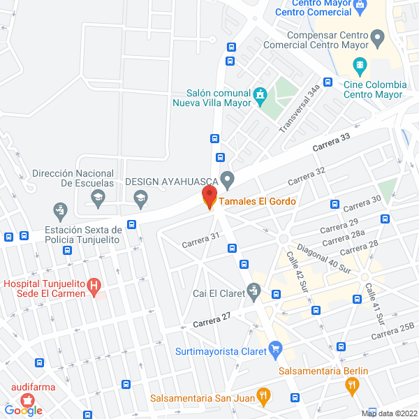 Map of Tamales El Gordo De La 32