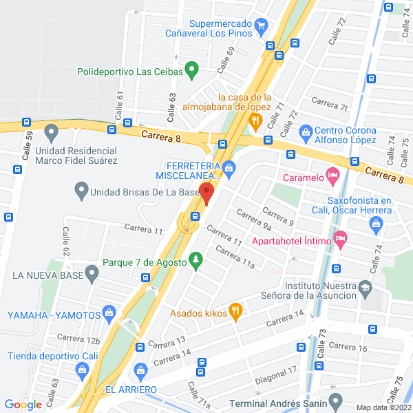 Map of Toby Muebles