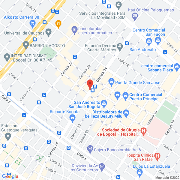 Map of Tc Compresores
