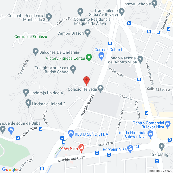 Map of Montessori British School