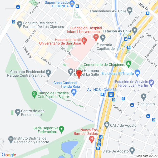 Map of Tecniópticos S.A.S