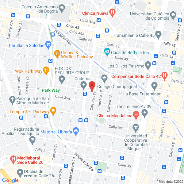 Map of Tecniventas Y Suministros